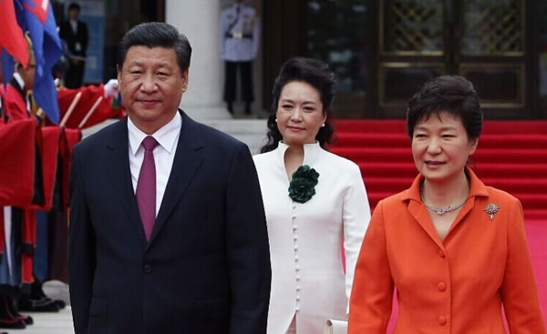 中国国家主席习近平访问韩国