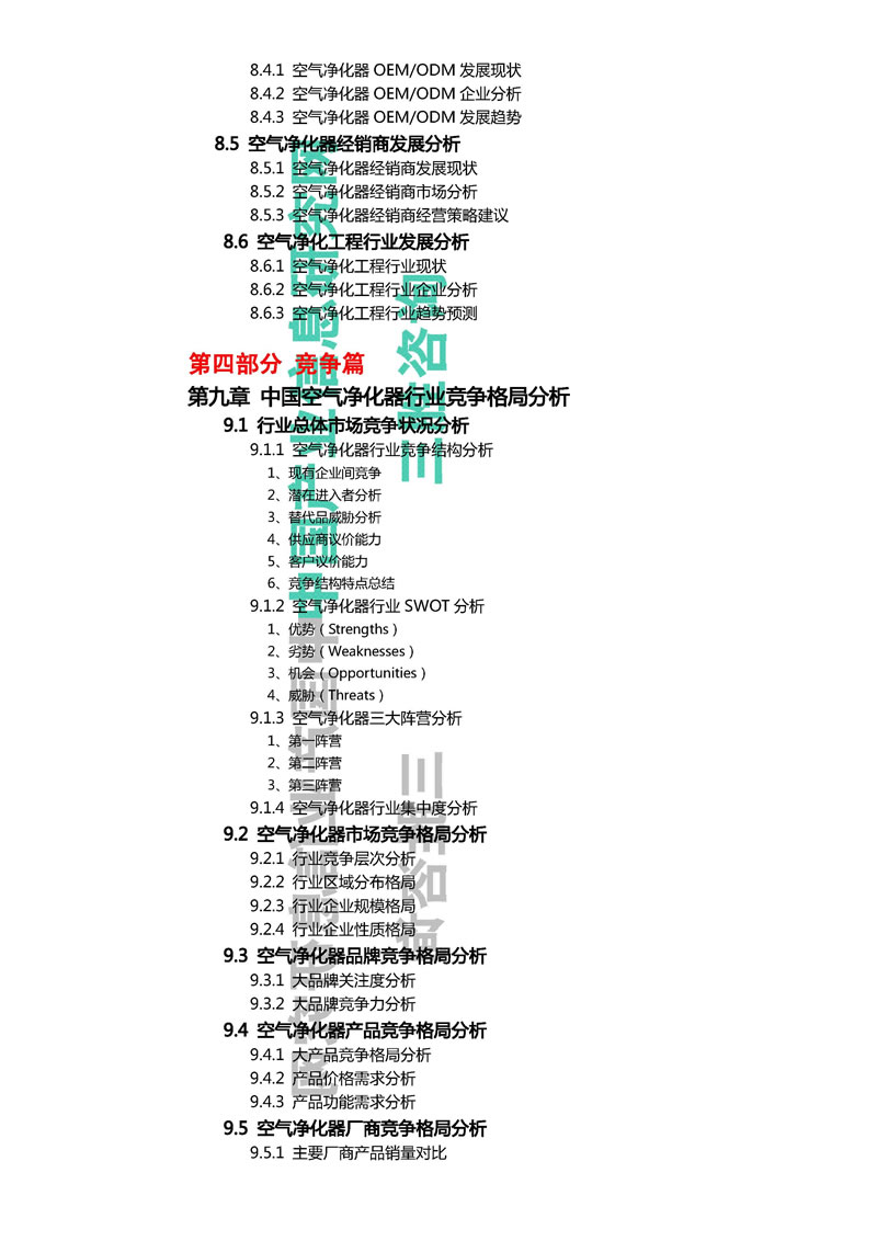 行业竞争格局分析